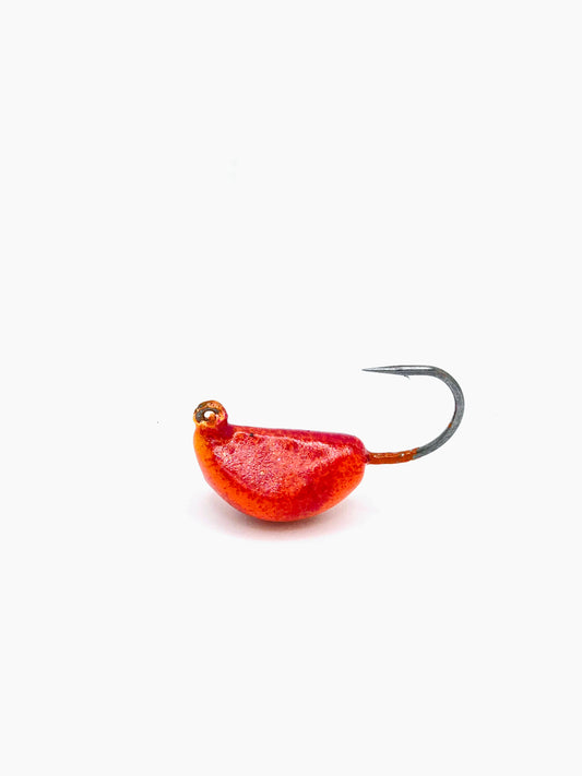 "UV Blood Orange" Bottom Rocker Jig