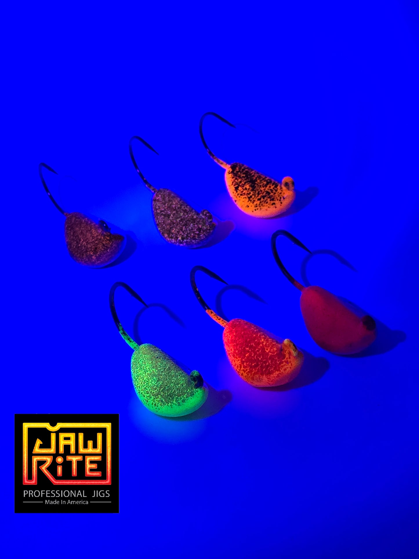 "UV Fish Eggs" Bottom Rocker Jig